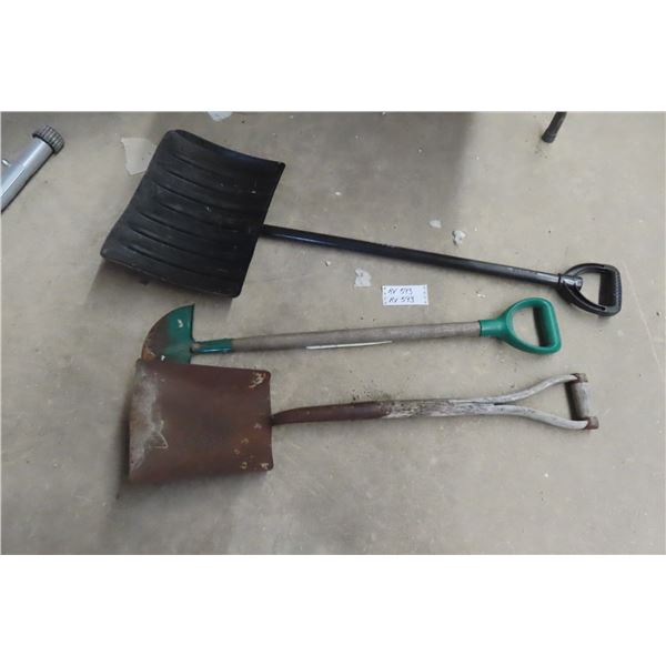 Snow Shovel, Scoop Shovel and Edger