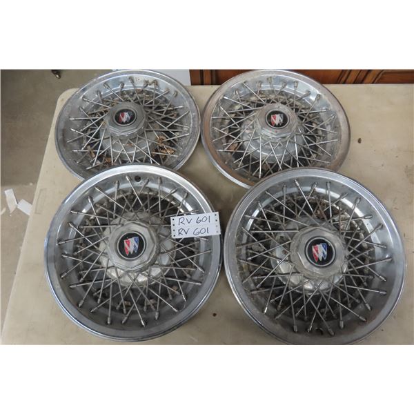 4 Buick 15 3/4'' Hub Caps
