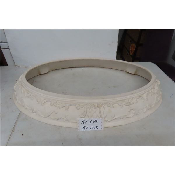 Oval Shaped Ceiling Medallion