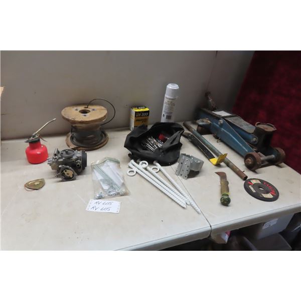 Steel Braided Wire, Drill Bits Hydraulic Jack, Wrecking Bar