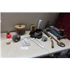 Image 1 : Steel Braided Wire, Drill Bits Hydraulic Jack, Wrecking Bar