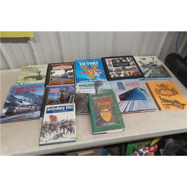 Books, Canadian Pacific, Canadian Railroads