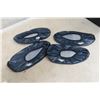 Image 6 : Curling Shoes Size 10 1/2 and 7 1/2  with Carrying Bag