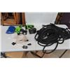 Image 1 : Garden Hose, Cordless 24V Power washer with 3 batteries