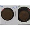 Image 5 : (5) Canada Large Cents 1911, 12, 15, 16 and 1917