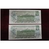 Image 3 : 2 Uncirculated $1 Bills With Consecutive Serial Numbers