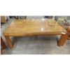Image 2 : Teak Coffee Table 18"x49"x30" + 2 End Tables  20"x18"x30"