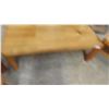 Image 3 : Teak Coffee Table 18"x49"x30" + 2 End Tables  20"x18"x30"