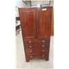Image 1 : Gentleman Highboy Dresser 63" x 30"x17 1/2"