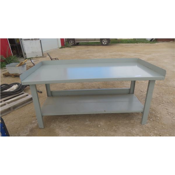 Metal Shop Bench 72"x36"x34"