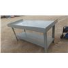 Image 5 : Metal Shop Bench 72"x36"x34"