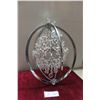 Image 1 : Hanging Chandelier 25'' with Chain , 1 Lightbulb is Missing -  