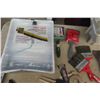 Image 2 : Paint Supply: Brushes, Rollers, Trays, Trowels, Tack Cloth, Mixer