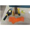 Image 7 : Tool Box with Sand Paper, Scrapers, Trowels, Screws & 