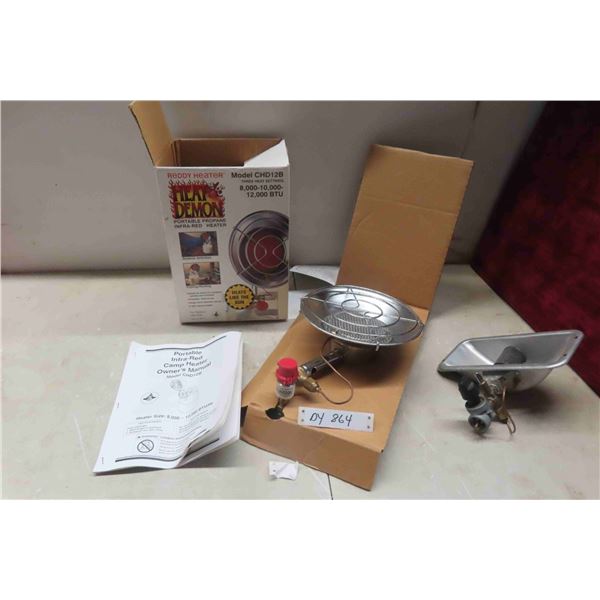 New Reddy Heater Portable Propane Heater 12,000BTUs , 