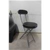 Image 7 : 6 Totes with Lids, Poly Tool Box and Folding Stool 