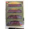 Image 3 : N Scale Train Set, Tracks & 6 Cars 