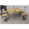Image 1 : Antique Milwaukee Folding Picnic Table 
