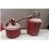 Image 13 : Vintage Jerry Cans, Esso Oil Pail & Heater 