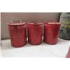 Image 2 : Vintage Jerry Cans, Esso Oil Pail & Heater 