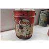 Image 9 : Vintage Jerry Cans, Esso Oil Pail & Heater 