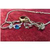 Image 9 : Jewelry Box with Fashion Rings, Necklaces & Earrings 