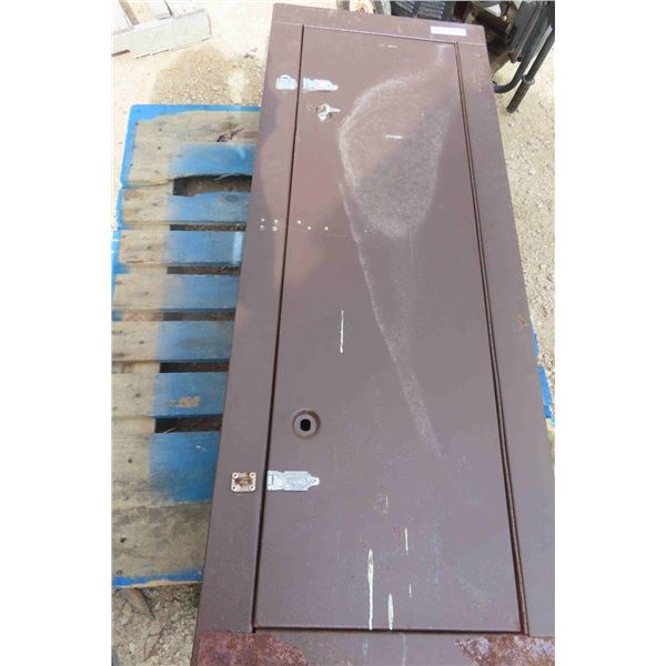 Metal Gun Cabinet 55'' x 21'' x 10'' 