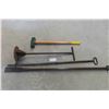 Image 1 : Scraper Bar, Sledge Hammer, Wrecking Bar & Packer 