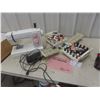 Image 1 : Janome 344 Portable Electric Sewing Machine with Notions 