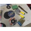 Image 2 : Chisels, Hammer, Reciprocating Saw Blades, Grinder, Drill Bits +