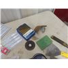 Image 3 : Chisels, Hammer, Reciprocating Saw Blades, Grinder, Drill Bits +