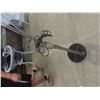 Image 3 : 3-Way Spider Floor Lamp, Stainless Finish