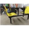 Image 4 : Resturant Booth with Table and Benches 33x24x60 Table Size 30x24x24