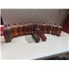 Image 1 : Brown Javex Bottles + Liquor Bottles 