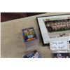 Image 8 : Autographed Vintage Goldeyes Framed Picture + Sports Card Lot 