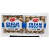 Image 1 : TWO ADORO CREAM BISCUITS SANDWICH VANILLA &