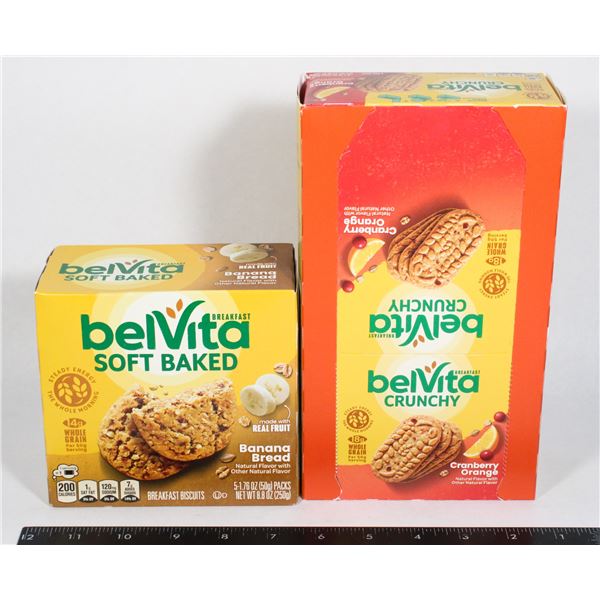BREAKFAST BELVITA CRUNCHY CRANBERRY ORANGE