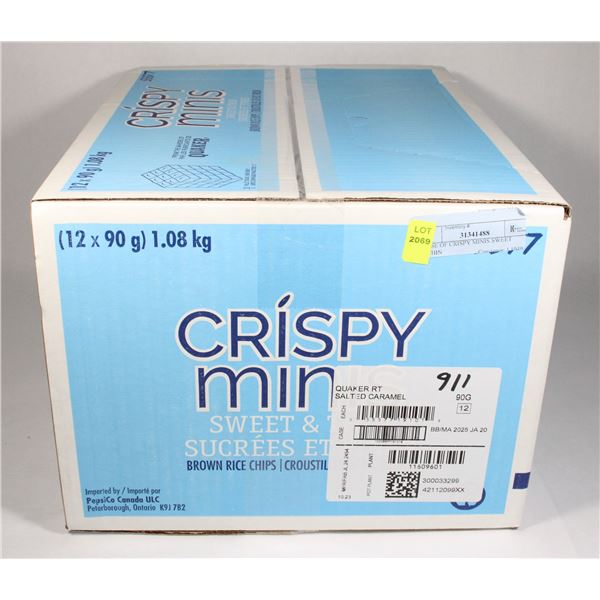 CASE OF CRISPY MINIS SWEET &THIN