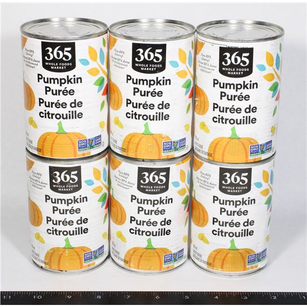 SIX CAN 365 PUMPKIN 398ML