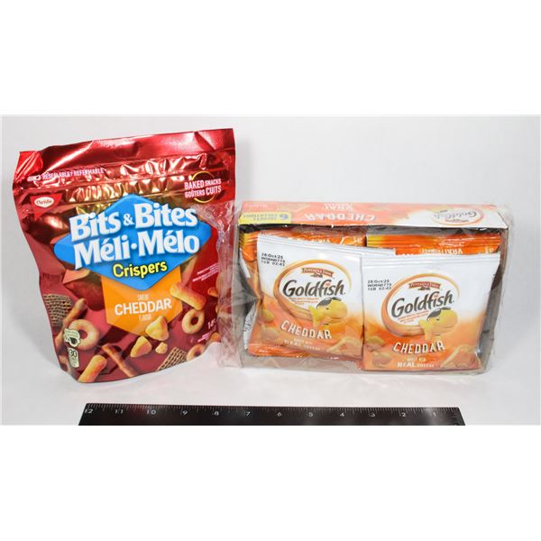 PEPPERIDGE FARM GOLDFISH PACKS & CHRISTIE BITS &