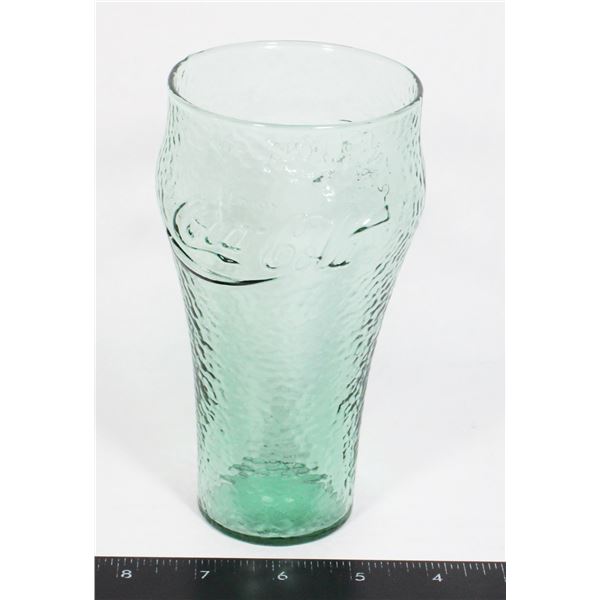 COCA COLA GLASS 6" X 3"