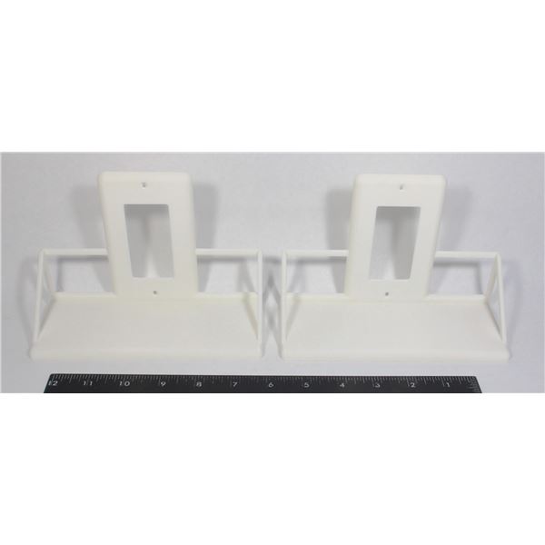 2 CUSTOM MADE LIGHT SWITCH COVERS WITH BUILD