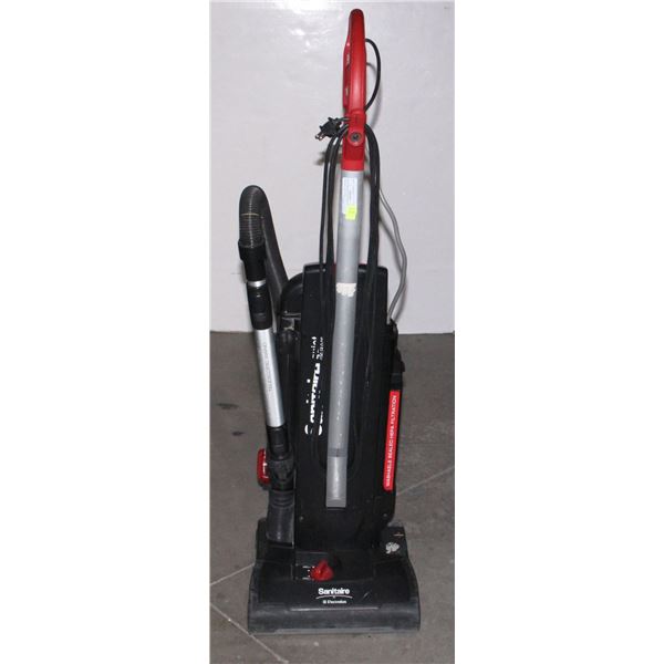 SANITAIRE BY ELECTROLUX UPRIGHT VACUUM
