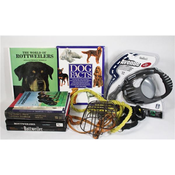 DOG LOT INCLUDING NEW AVENUE XL RETRACTABLE