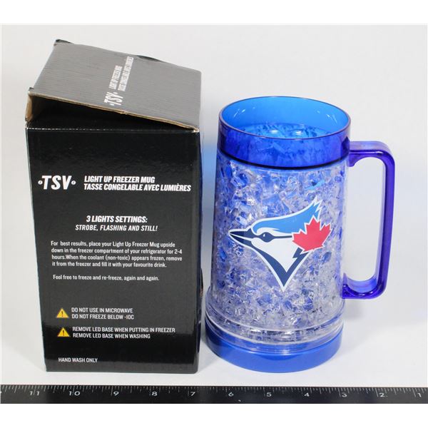 NEW LIGHT UP BLUE JAYS MUG
