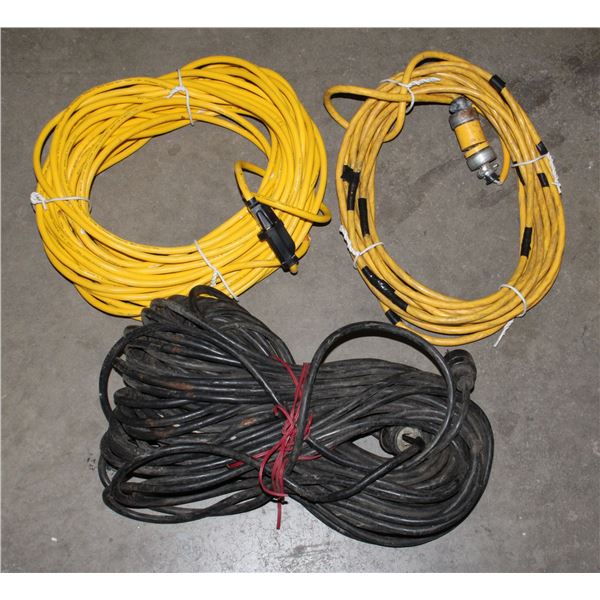 BOX OF ASSORTED SIZE EXTENSION CABLES