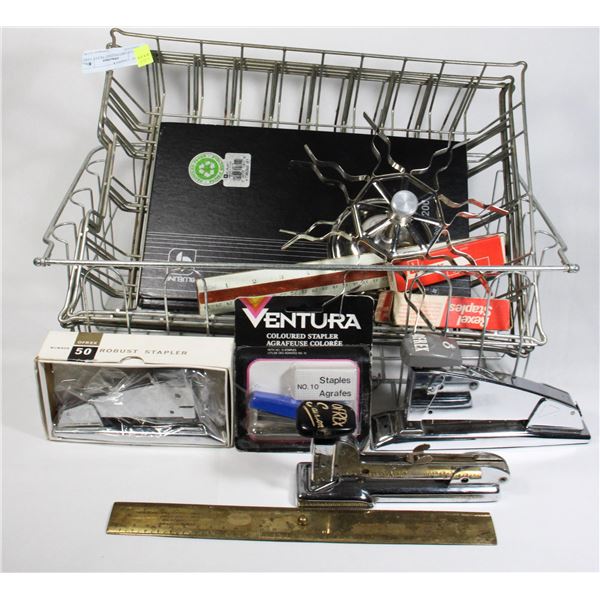 LOT OF ORGANIZING TRAYS, OFREX VINTAGE