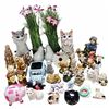 Image 1 : LARGE GROUPING OF COLLECTIBLE CAT FIGURINES