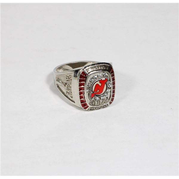 NHL NEW JERSEY DEVILS REPLICA CHAMPIONSHIP RING