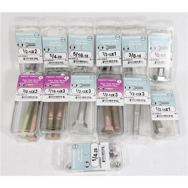 MISC. NUT AND BOLT HARDWARE NEW